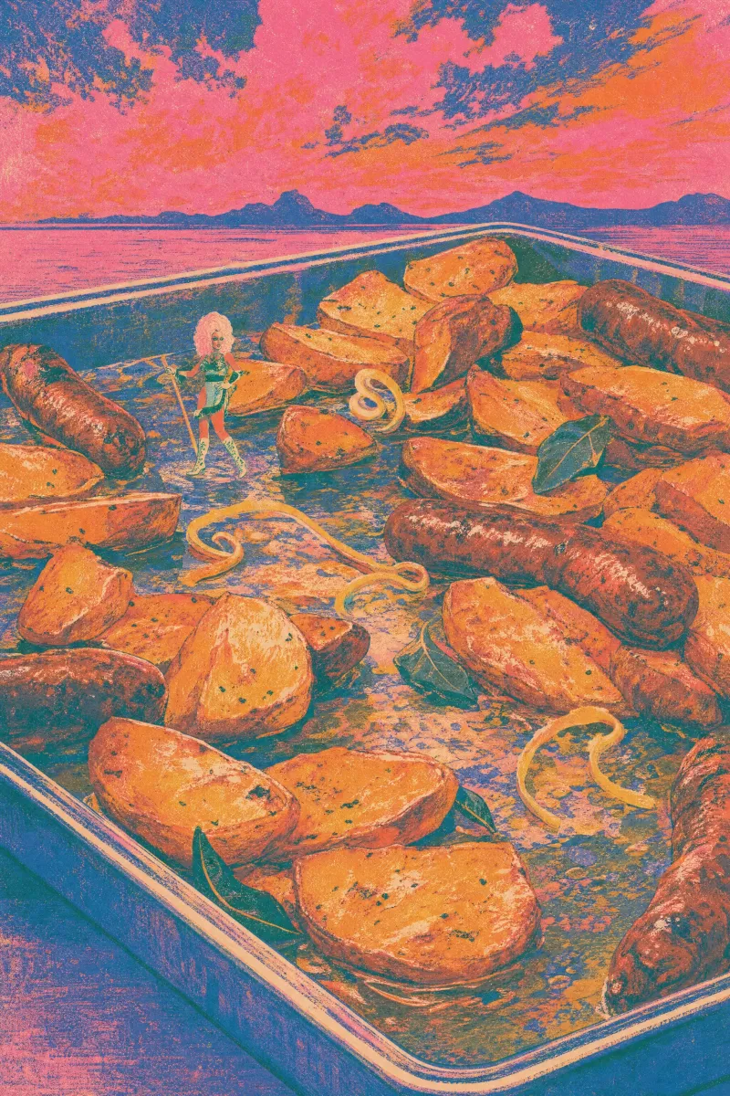 One-pot Pugliese sausage and potatoes